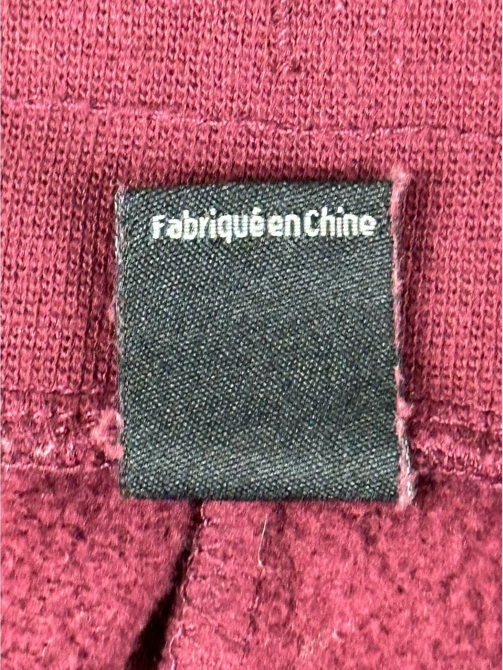 True Religion Core Jogger Sweatpants Mens L Burgundy Horseshoe Logo Lounge Pants